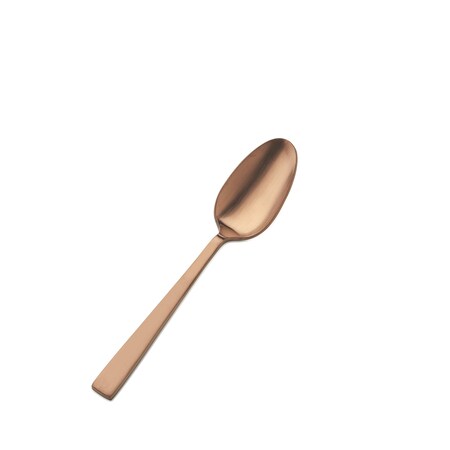 Bon Chef Roman, Soup/Dessert Spoon, Matte Finish, 18/10, 6.25" - Rose Gold Matte , set of 12 S3703RGM